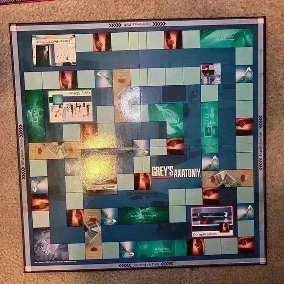 Greys Anatomy Trivia Board Game 2007 (Metal Box) - Picture 2 of 4